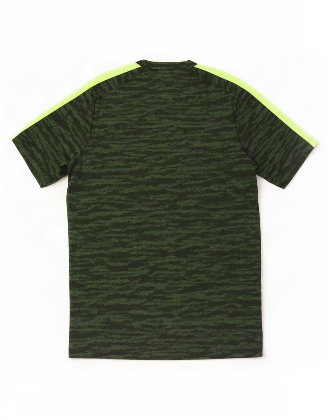Męski T-shirt Nike Dri Fit Top, średni zielony kamuflaż, poliester