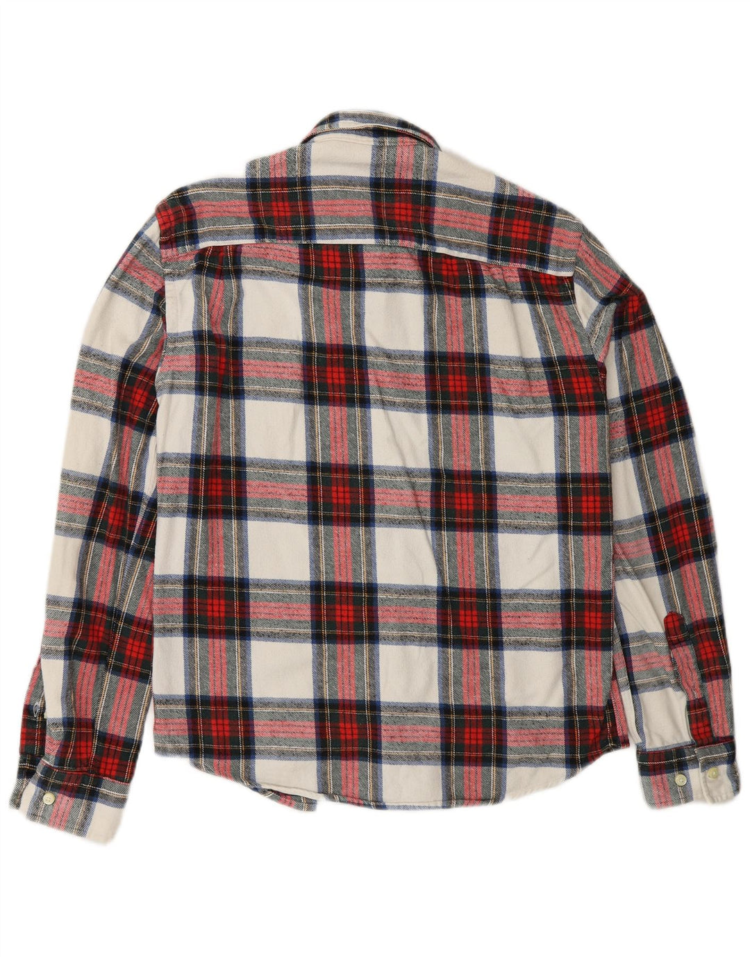 Męska koszula flanelowa Jack Wills, mała, bawełniana w czerwoną kratę