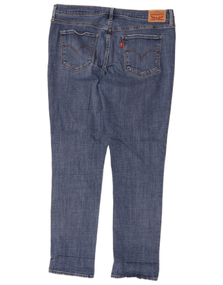 Damskie jeansy Levi's 312 Shaping W32 L30 Niebieska bawełna