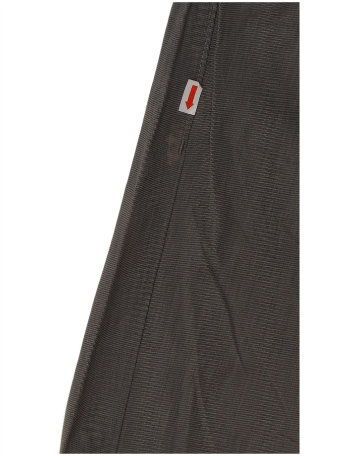 CALVIN KLEIN Męskie proste spodnie codzienne W30 L27 Szara bawełna