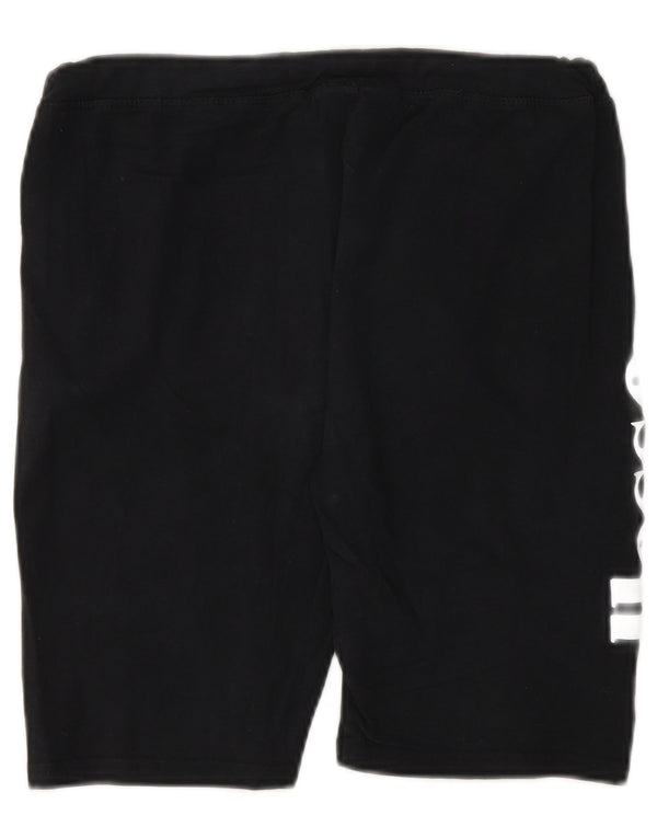 Damskie spodenki sportowe Ellesse Graphic UK 12, średnia czarna bawełna