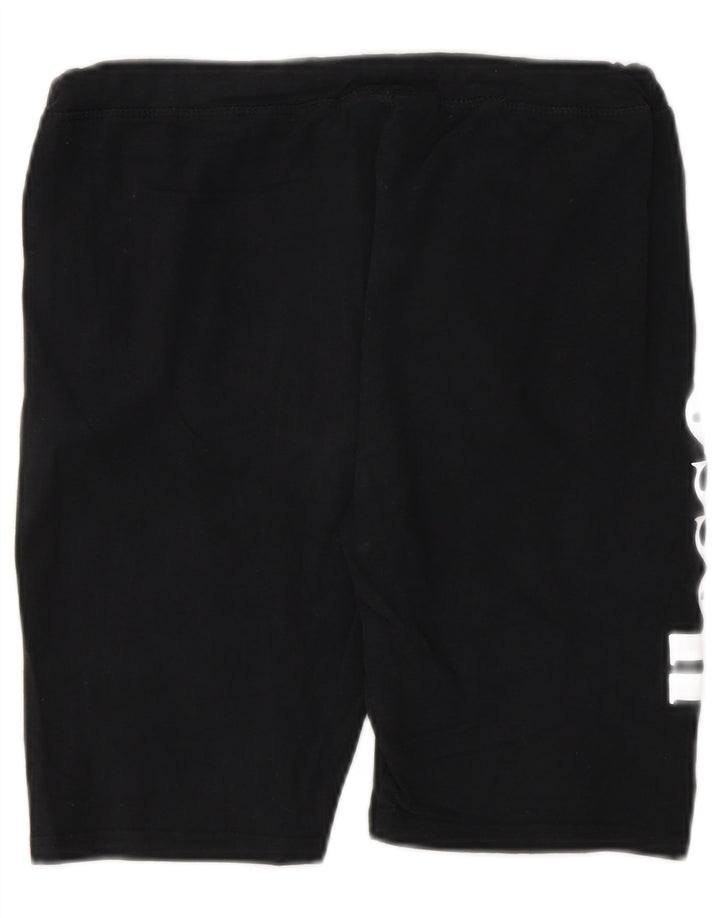 Damskie spodenki sportowe Ellesse Graphic UK 12, średnia czarna bawełna