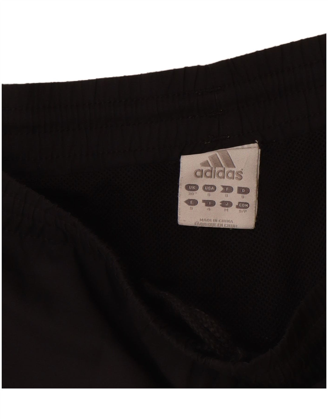 Męskie spodenki sportowe Adidas, duże, czarne, poliestrowe