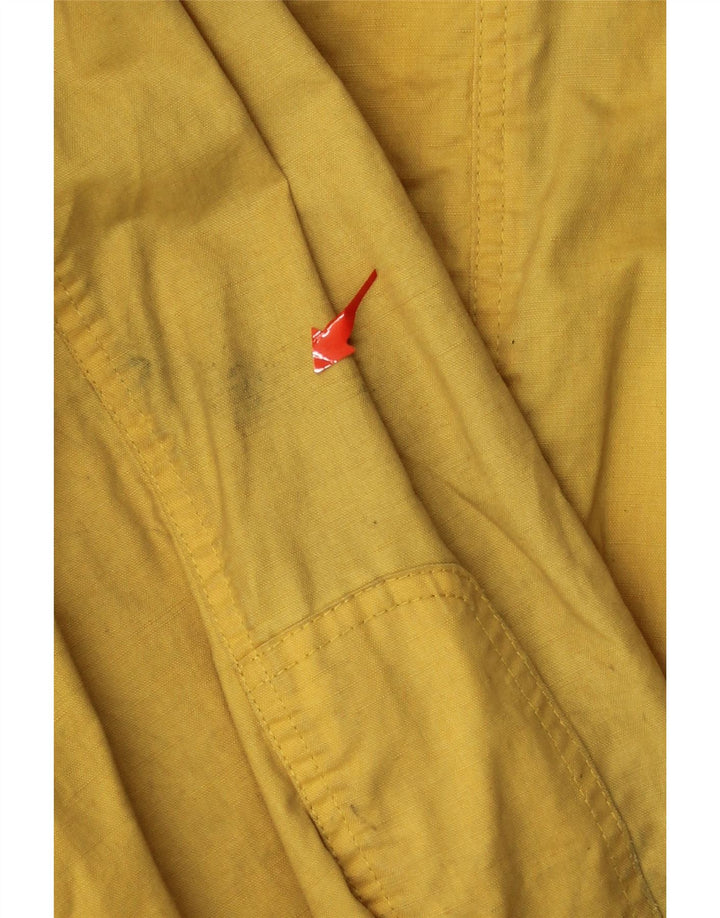 PAUL & SHARK Mens Windbreaker Jacket UK 44 2XL Yellow Vintage Paul & Shark and Second-Hand Paul & Shark from Messina Hembry 