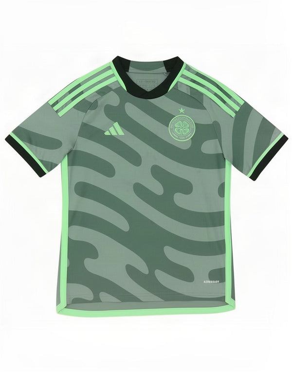 Adidas Boys The Celtic Football Club Graphic T-Shirt Top 11-12 Years Green