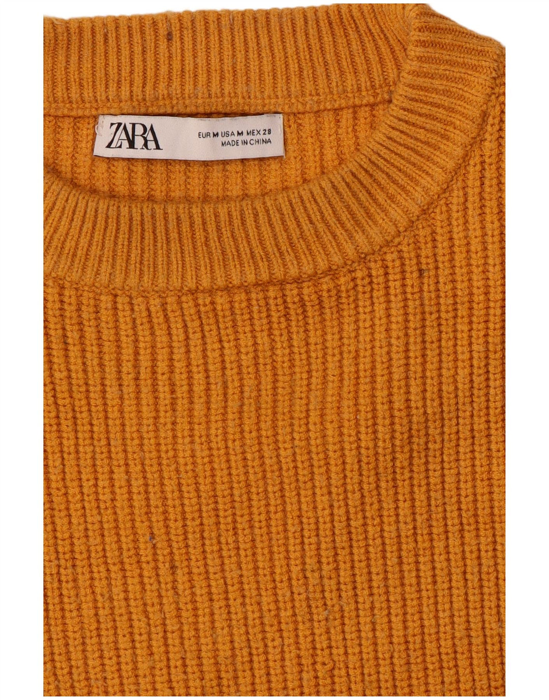 Damska sukienka oversize Zara UK 14, średni pomarańczowy