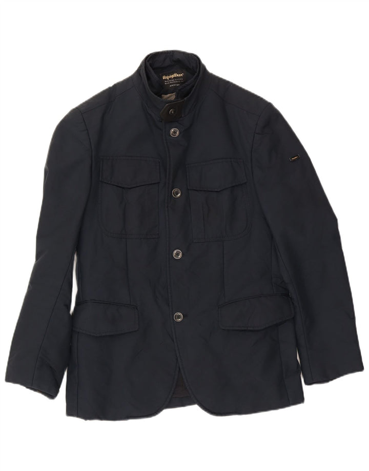 Męska kurtka wiatrówka Refrigiwear Blazer IT 48 Średni granatowy nylon