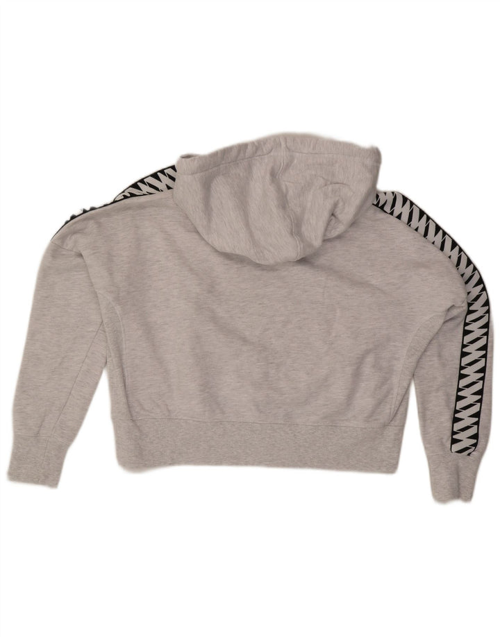 SUPERDRY Damski sweter oversize z kapturem, UK 12, średni szary, blok kolorów