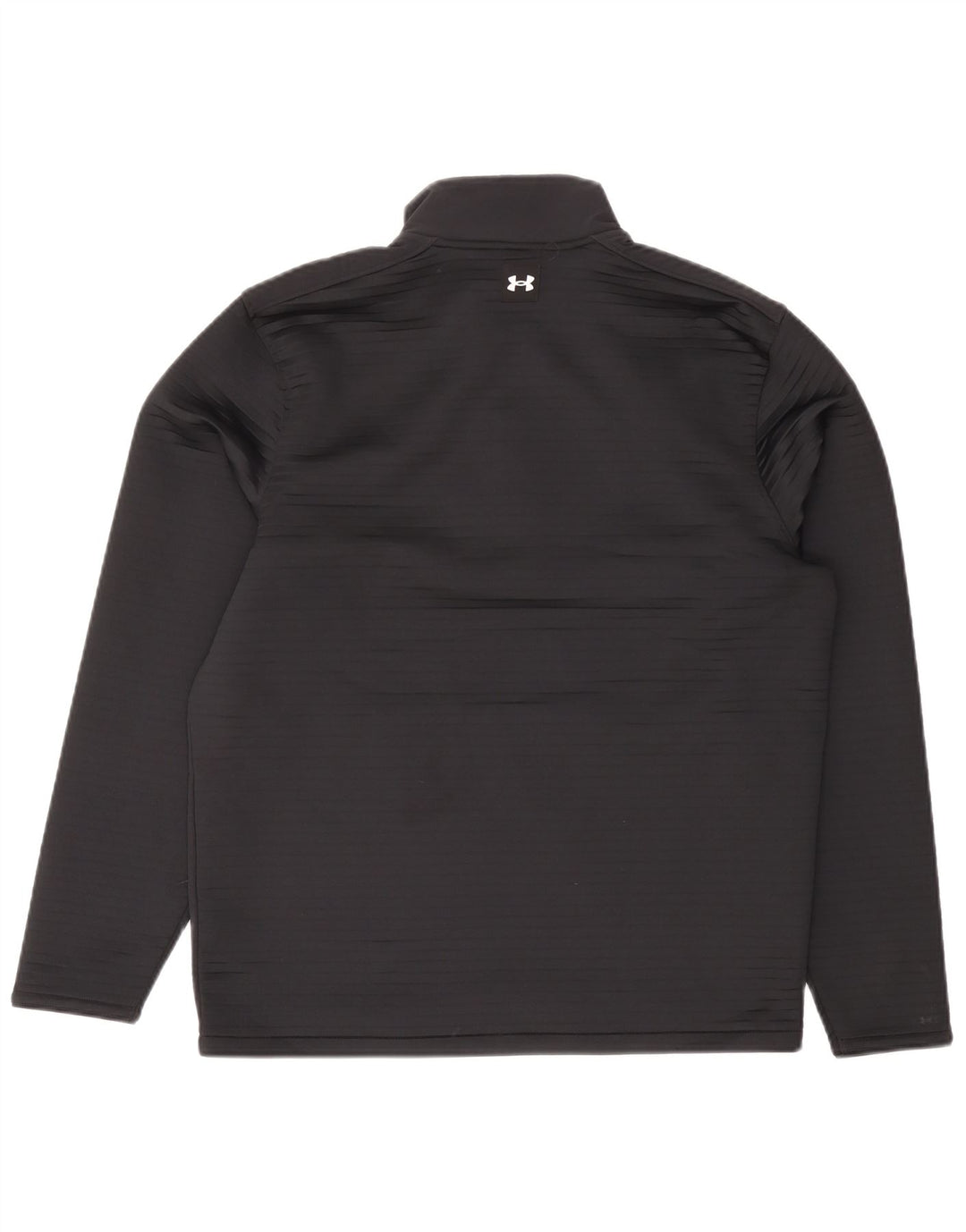 Męski sweter z zamkiem błyskawicznym Under Armour, średni czarny poliester