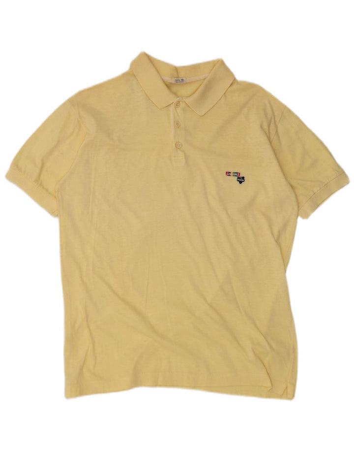 Chłopięca koszulka polo Vintage 15-16 lat, żółta