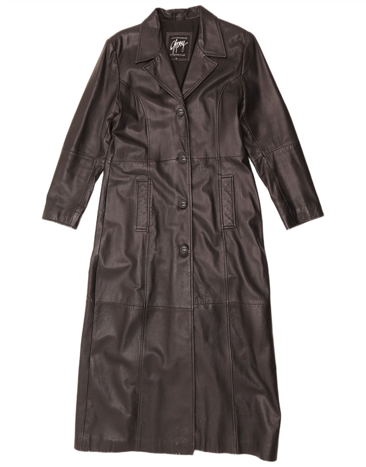 Damski trencz Gipsy UK 18 XL, czarna skóra