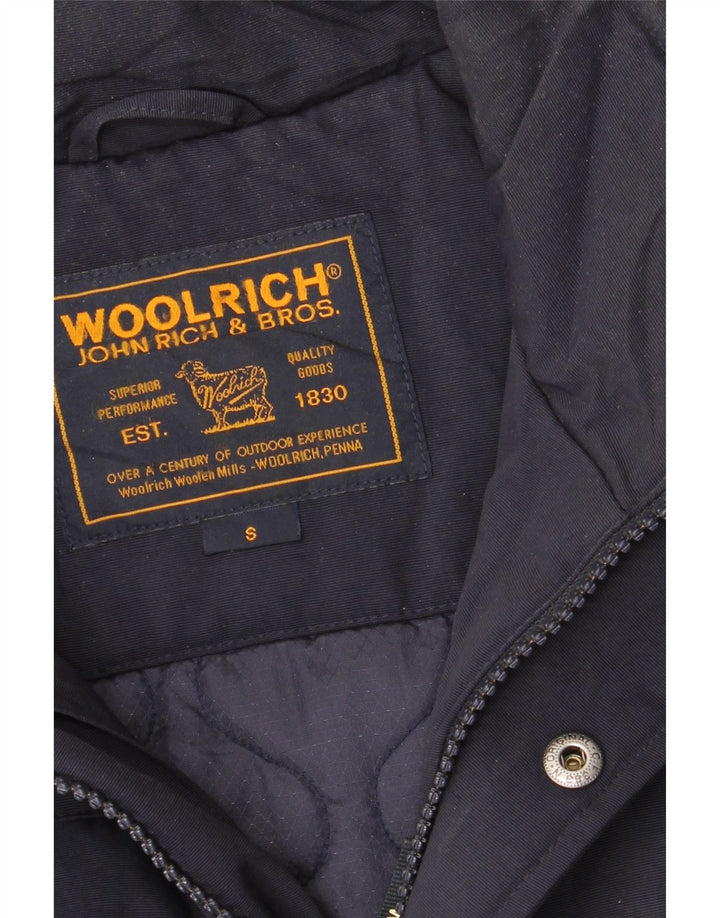 Męska kurtka wiatrówka Woolrich UK 36 Small granatowa