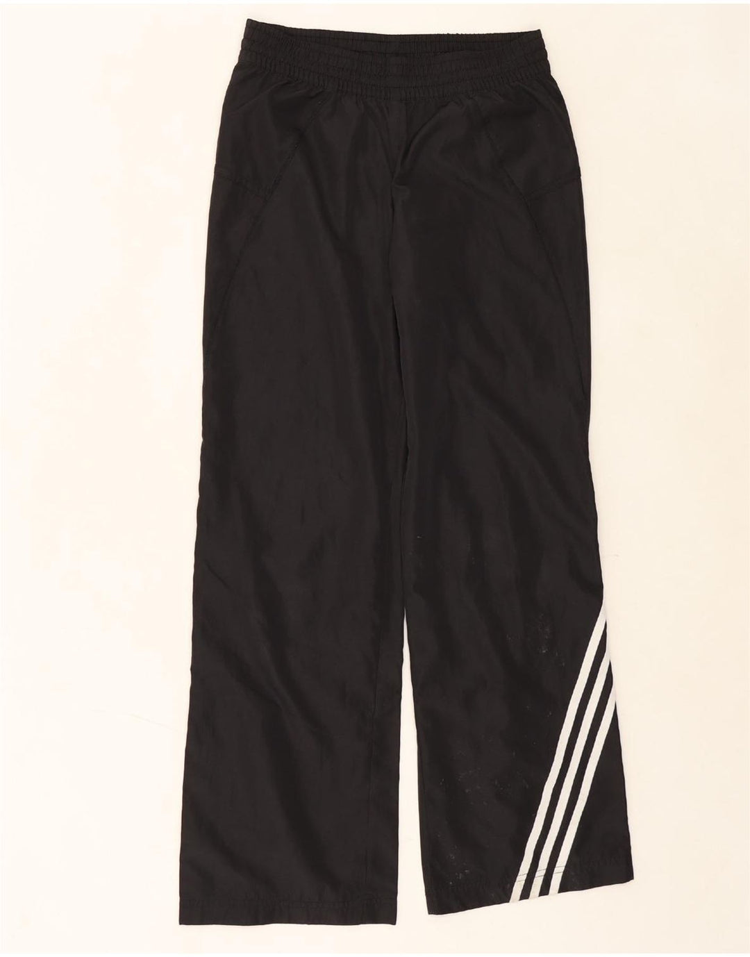 ADIDAS Boys Clima 365 Tracksuit Trousers 13-14 Years  Black Polyester Vintage Adidas and Second-Hand Adidas from Messina Hembry 