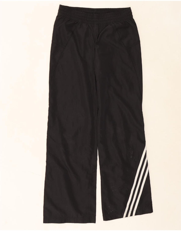 ADIDAS Boys Clima 365 Tracksuit Trousers 13-14 Years  Black Polyester Vintage Adidas and Second-Hand Adidas from Messina Hembry 