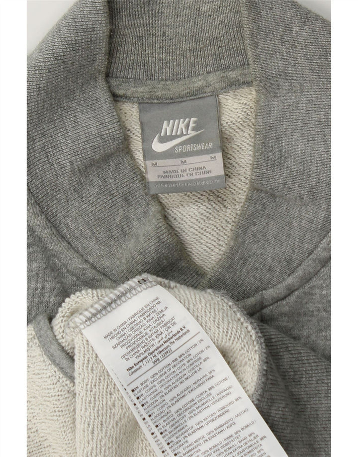 Męska bluza dresowa Nike, średnia szara bawełna