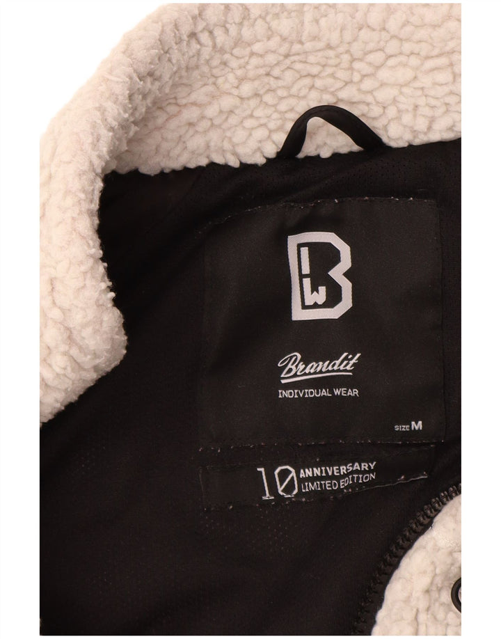 Męska kurtka polarowa Brandit UK 38, średni biały poliester