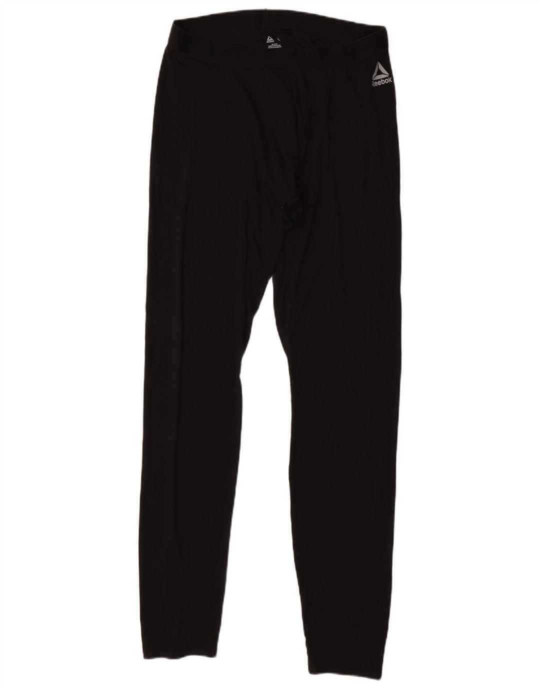 REEBOK Mens Leggings Large  Black Polyester