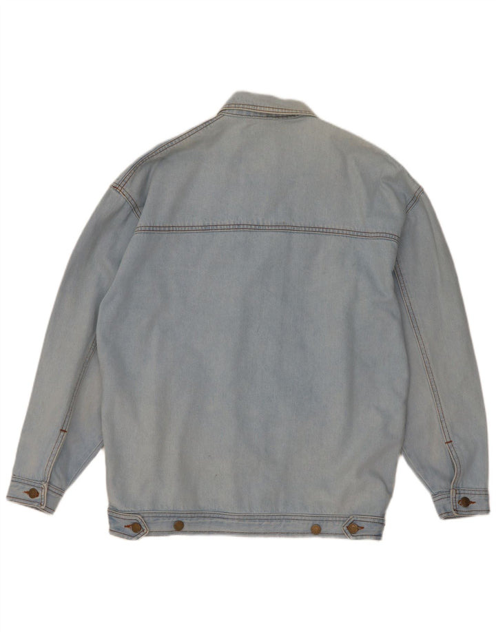 Damska kurtka jeansowa Together Oversize UK 10, mała, niebieska, bawełniana. Nowość