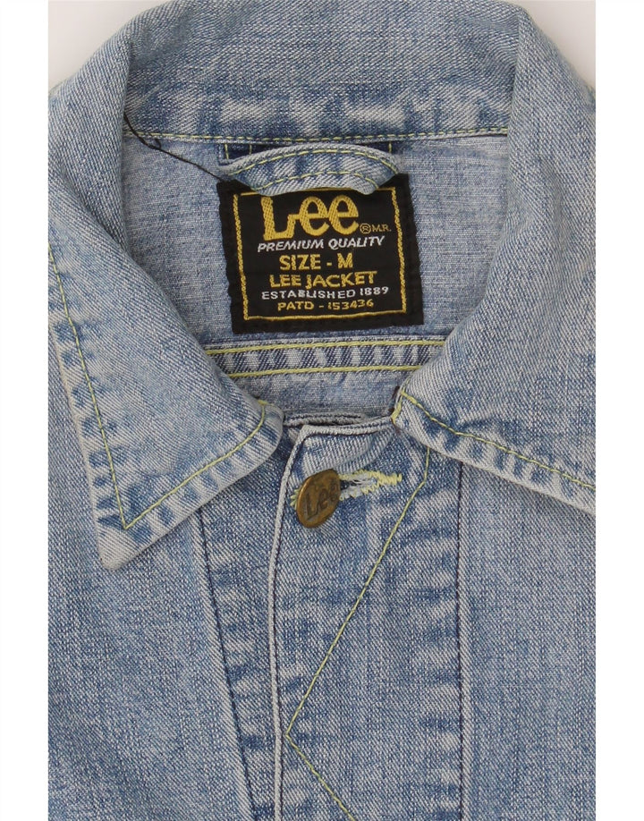 LEE Womens Denim Jacket UK 12 Medium Blue Cotton Vintage Lee and Second-Hand Lee from Messina Hembry 