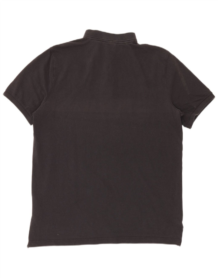 Męska koszulka polo Nike, duża, czarna, bawełniana