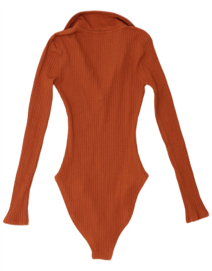 Body damskie MISS SELFRIDGE UK 8 Małe, brązowe, bawełniane