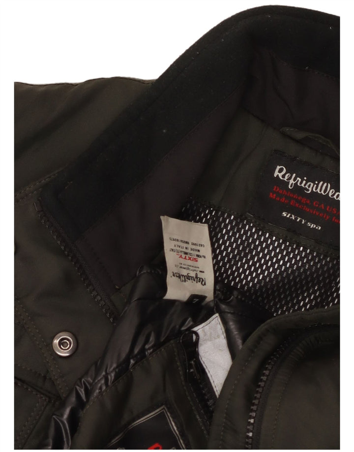 Kurtka damska Refrigiwear UK 14, duża, nylon w kolorze khaki