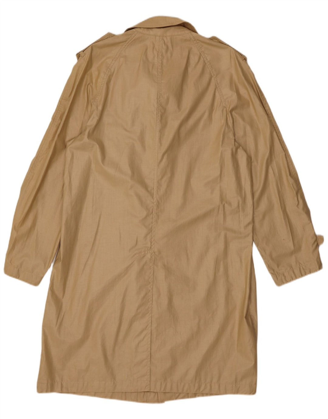 Trencz damski VINTAGE UK 14, średni beż, bawełna