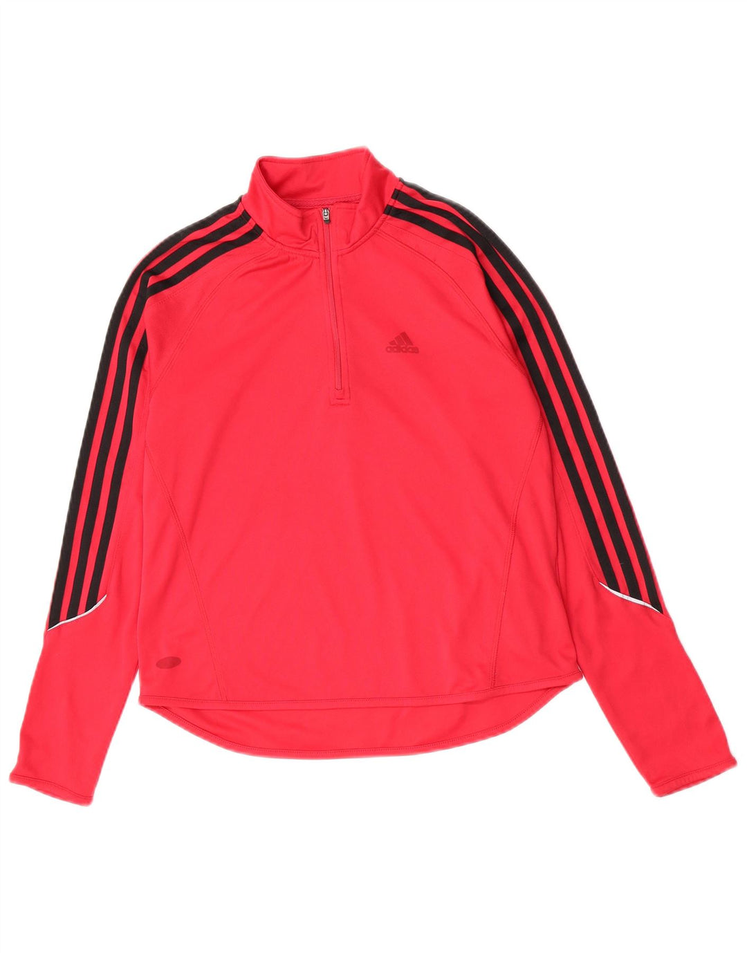 Adidas damski sweter z zamkiem błyskawicznym Top UK 10 mały różowy poliester