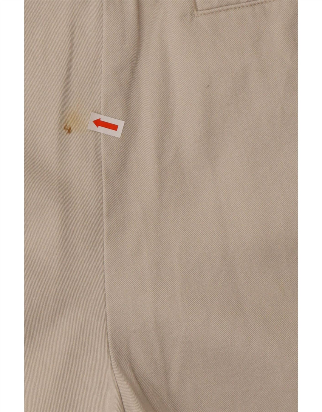 Męskie spodenki chino DOCKERS w kolorze khaki W34, duże, beżowe, bawełniane