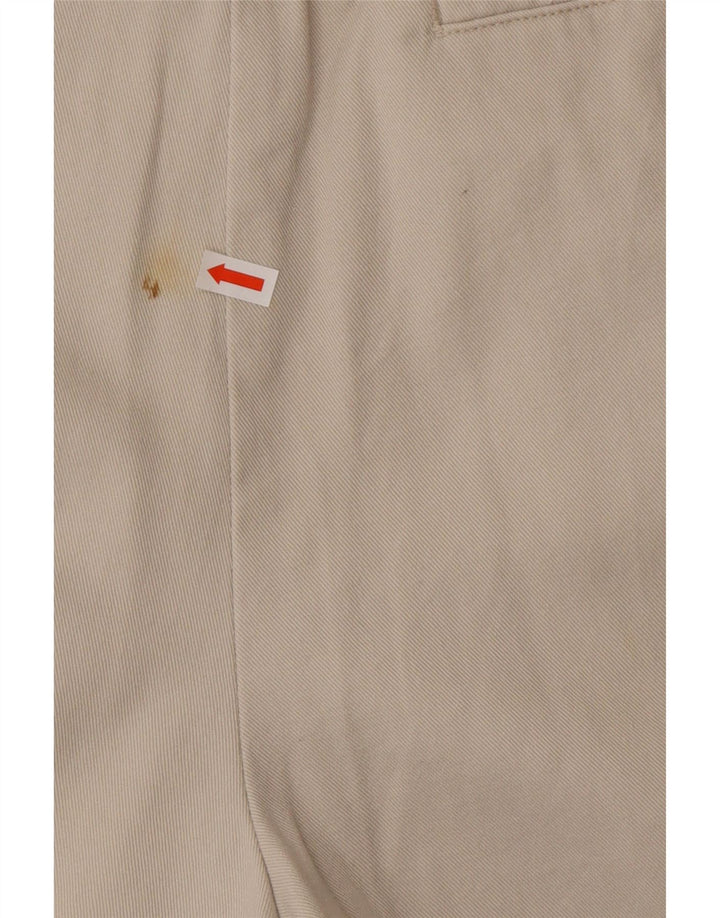 Męskie spodenki chino DOCKERS w kolorze khaki W34, duże, beżowe, bawełniane