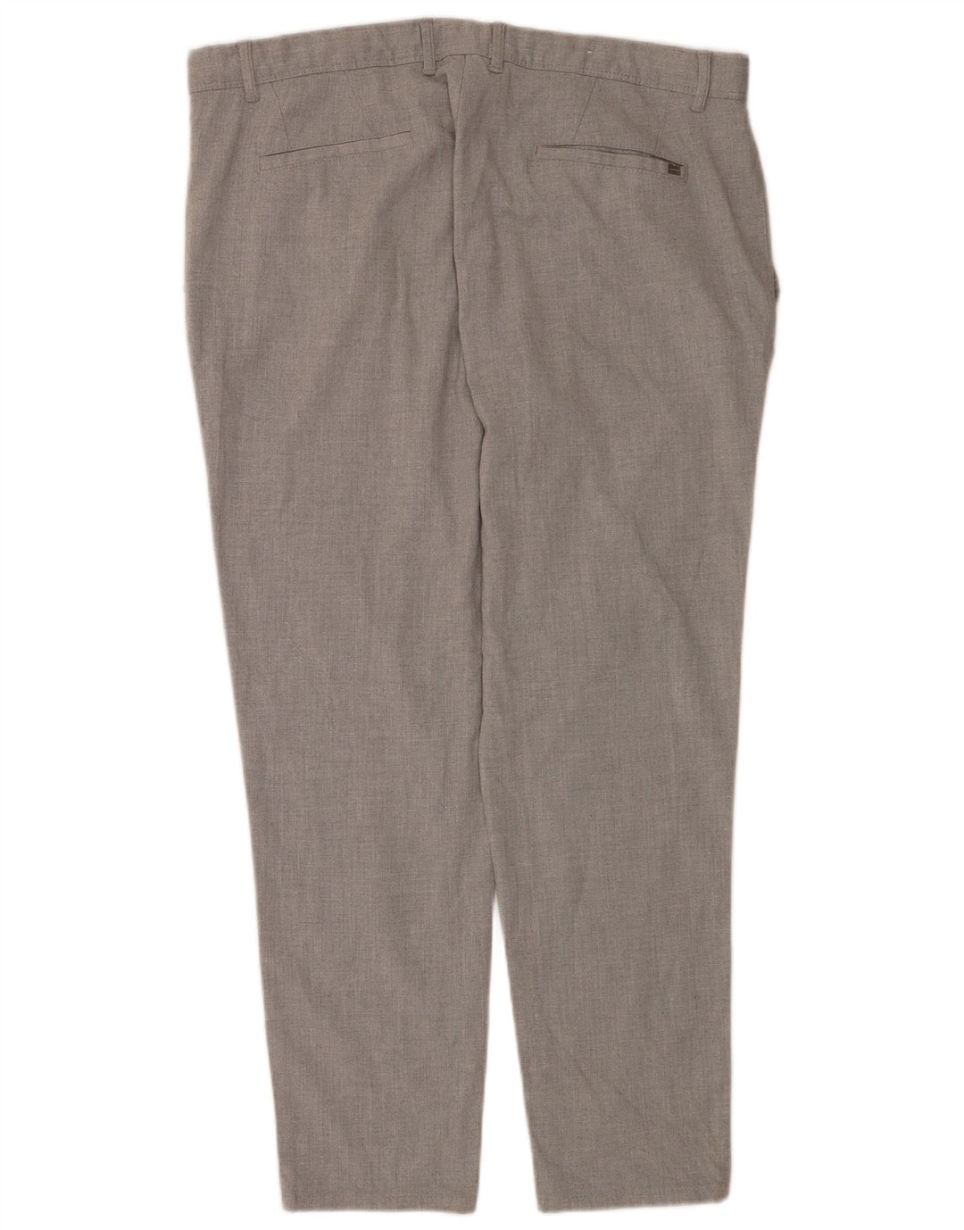 Męskie spodnie chino Zara EU 48 XL W38 L29 Szary poliester