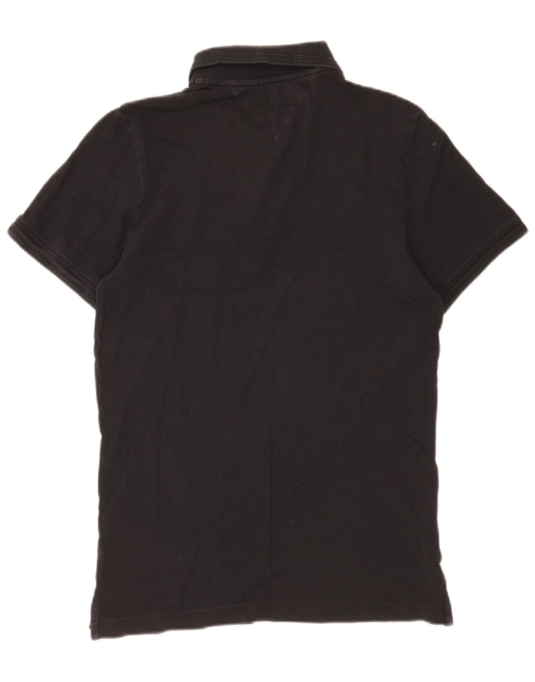 Męska koszulka polo Slim Fit Tommy Hilfiger, mała czarna