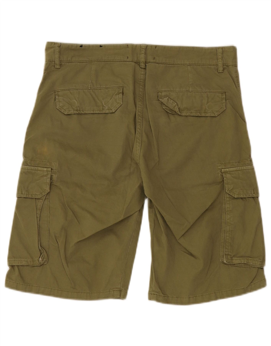 Męskie spodenki cargo Lyle & Scott o regularnym kroju W31, średnia bawełna khaki
