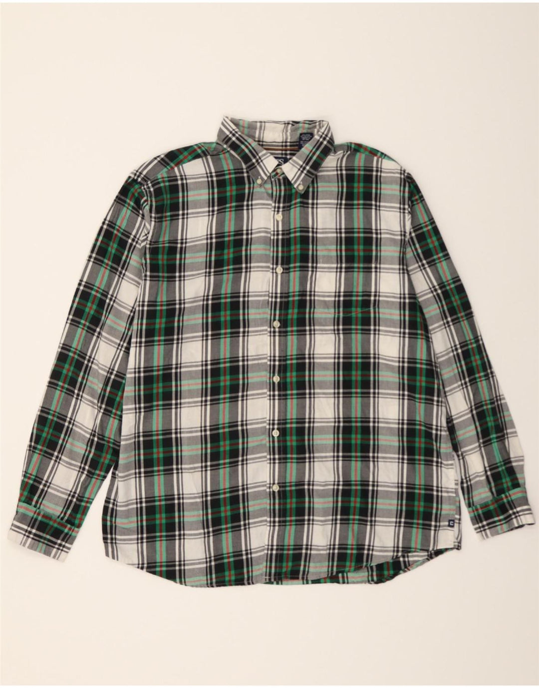 CHAPS Mens Flannel Shirt XL Multicoloured Check Cotton Vintage Chaps and Second-Hand Chaps from Messina Hembry 