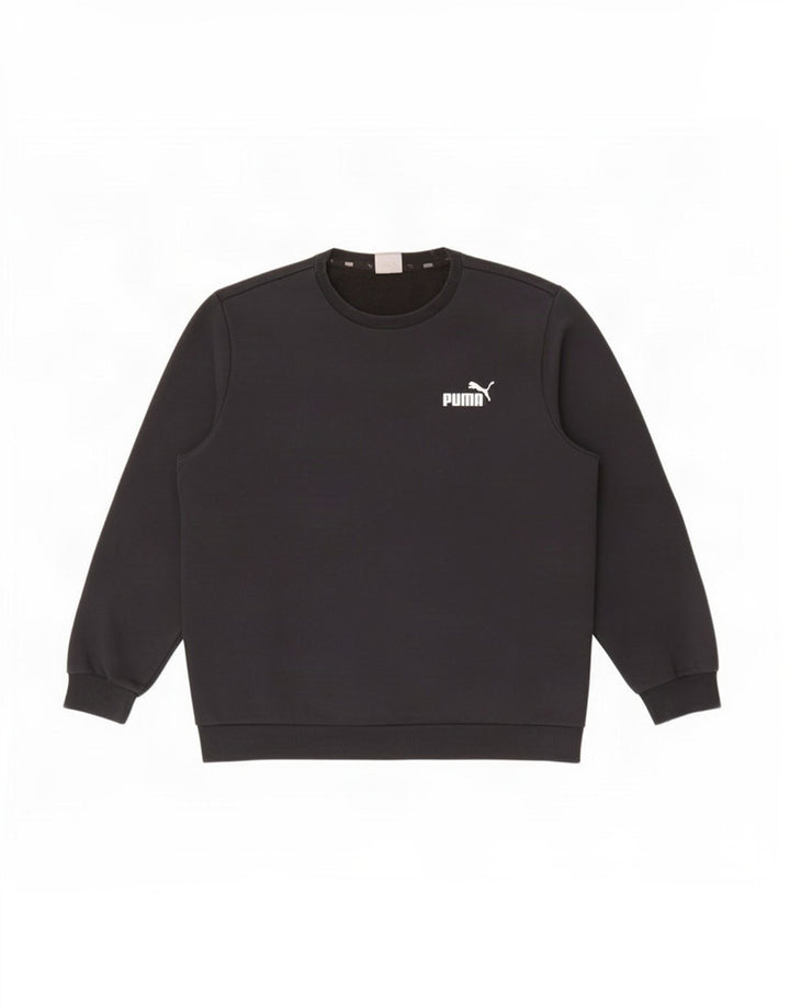 Męska bluza Puma Sweter, duża, czarna, bawełniana
