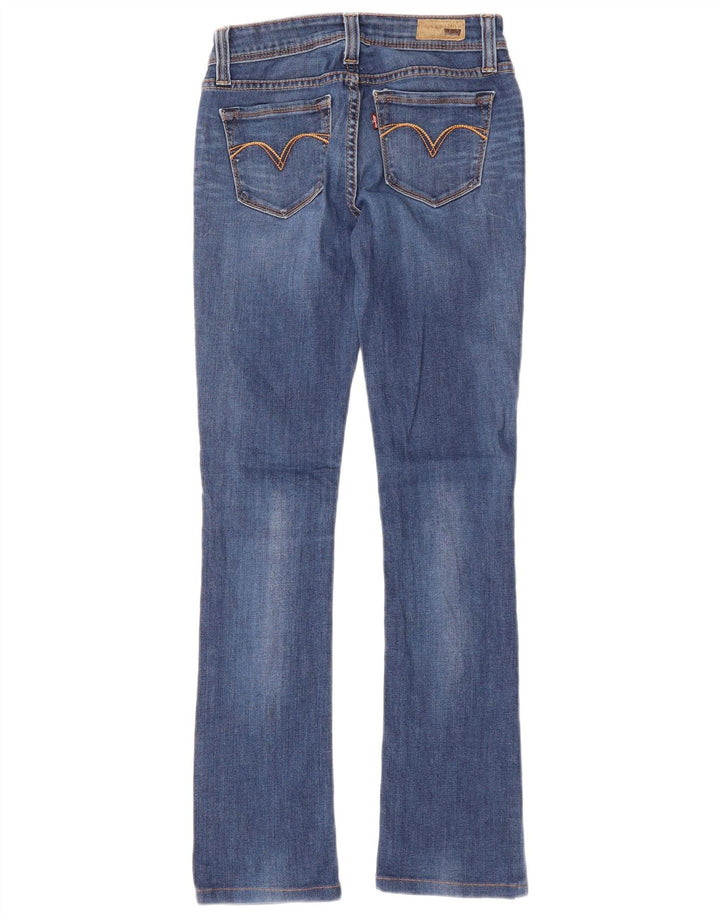 Damskie legginsy Levi's Bootcut W26 L29 Niebieska bawełna