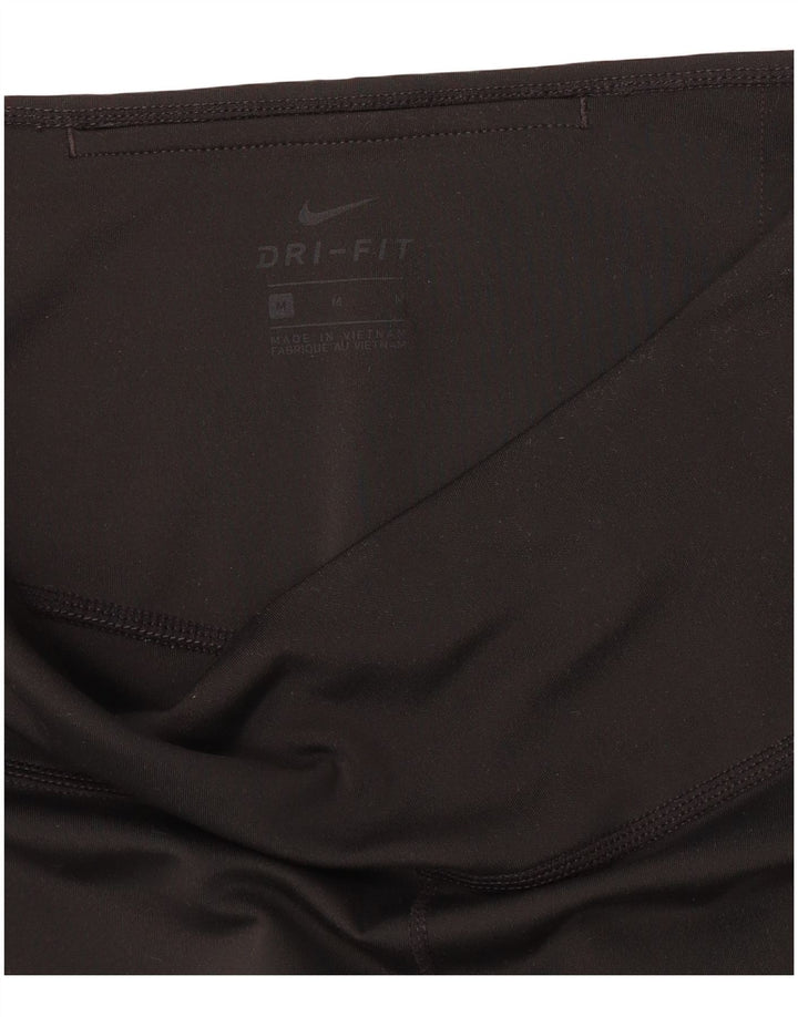 Legginsy damskie Nike Dri Fit UK 14, średnie czarne