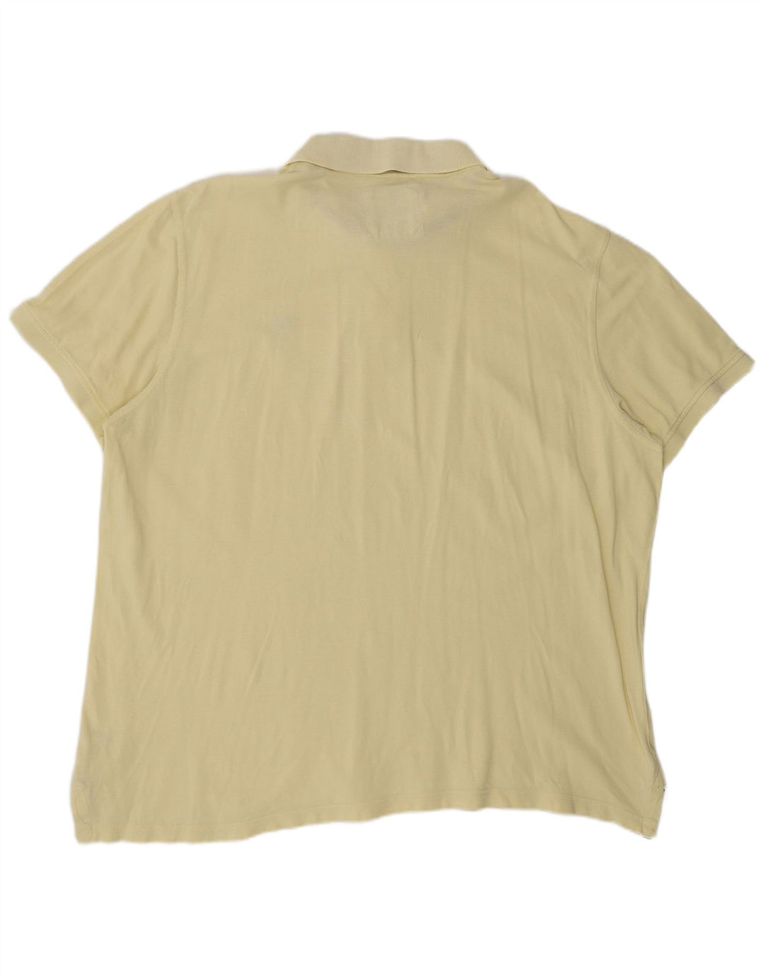 Crew Clothing Męska koszulka polo 2XL Żółta bawełna