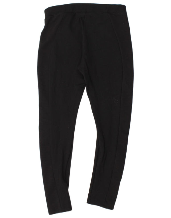 Legginsy damskie Zara UK 14, duże, czarne, wiskozowe