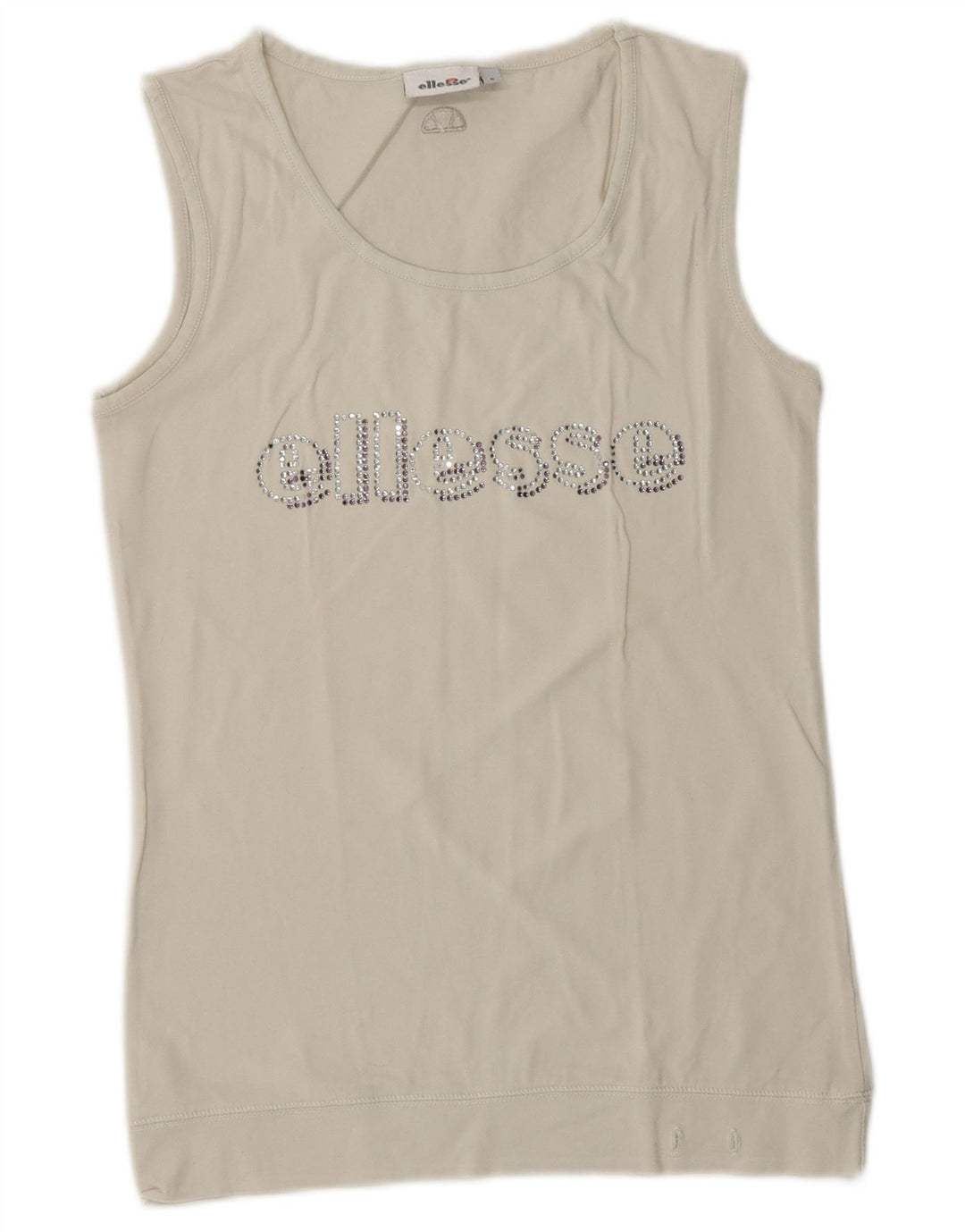 Damska kamizelka graficzna Ellesse Top UK 10 Small White
