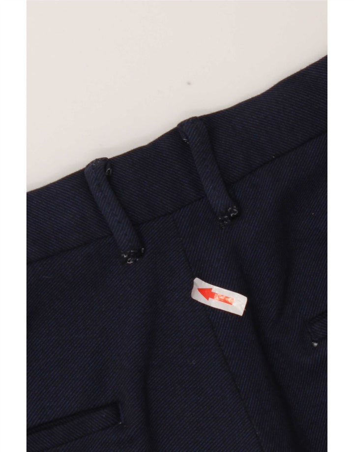Męskie spodenki Chino Zara EU 42 Large W32 Granatowa wiskoza