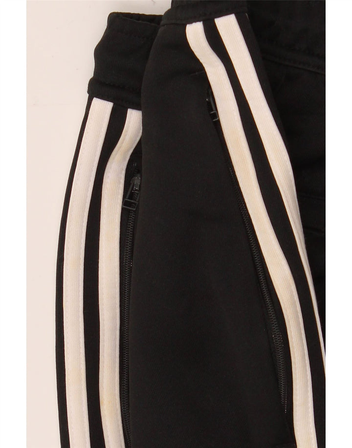 Damskie spodnie dresowe ADIDAS UK 6 XS, czarny poliester