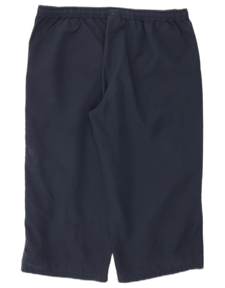 Damskie spodenki sportowe Reebok Bermudy UK 14, duże, granatowe, poliester