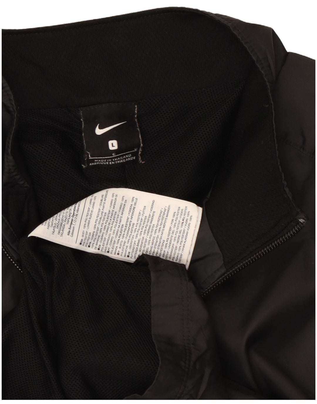 Męska bluza dresowa Nike, duża, czarna, poliestrowa