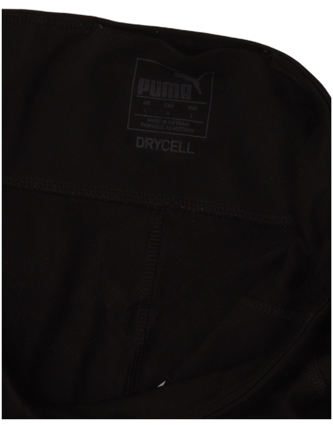 PUMA Womens Capri Leggings UK 14 Large  Black