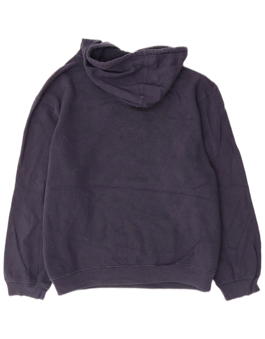 Damski sweter oversize z kapturem REEBOK UK 16, duży, granatowy, bawełniany