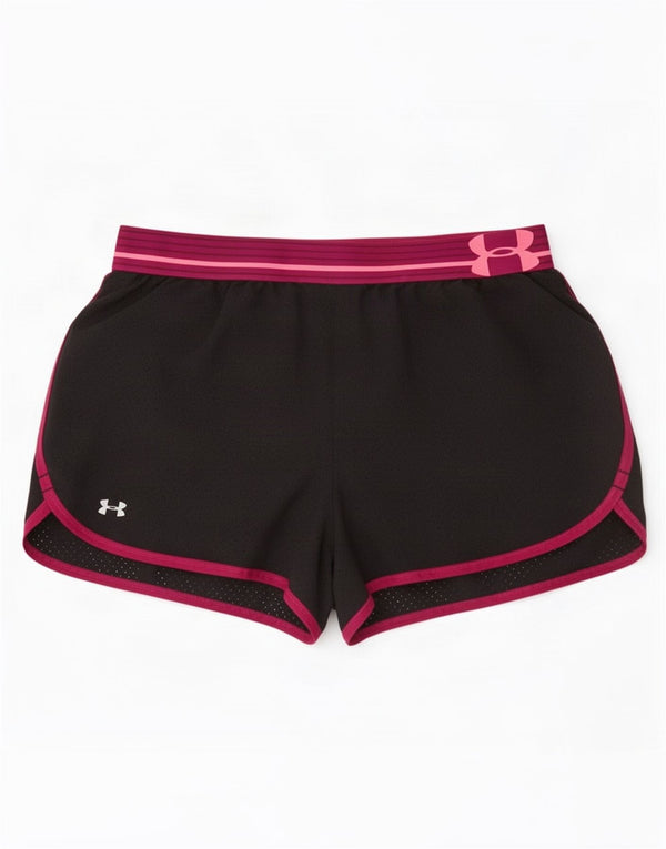 Damskie spodenki sportowe Under Armour Heat Gear UK 12 w kolorze średniej czerni
