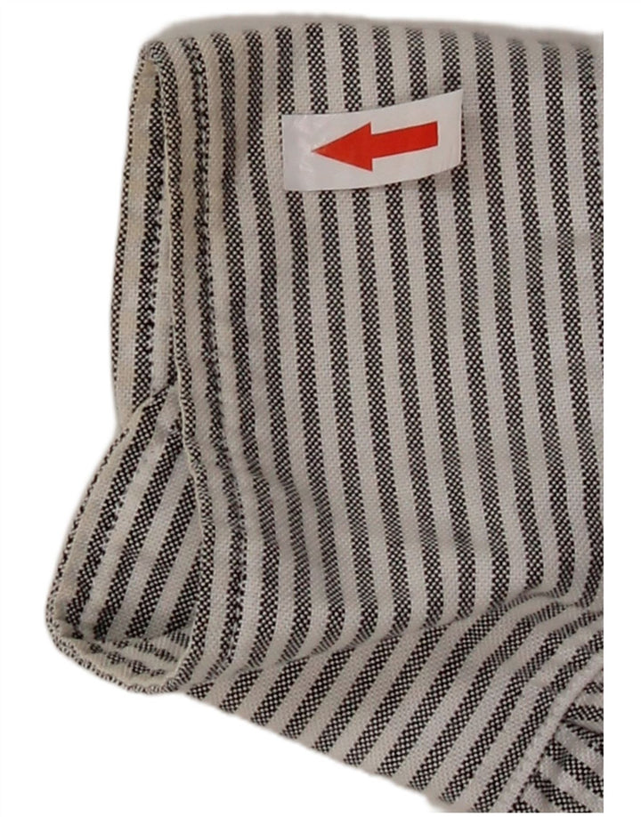 J. CREW Męska koszula Oxford Slim Fit Średnioszary, bawełniany w prążki