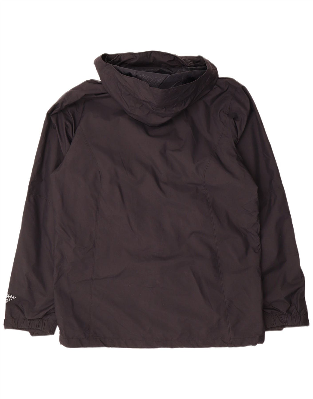 Męska kurtka wiatrówka z kapturem Omni-Tech COLUMBIA UK 38 Średni czarny nylon