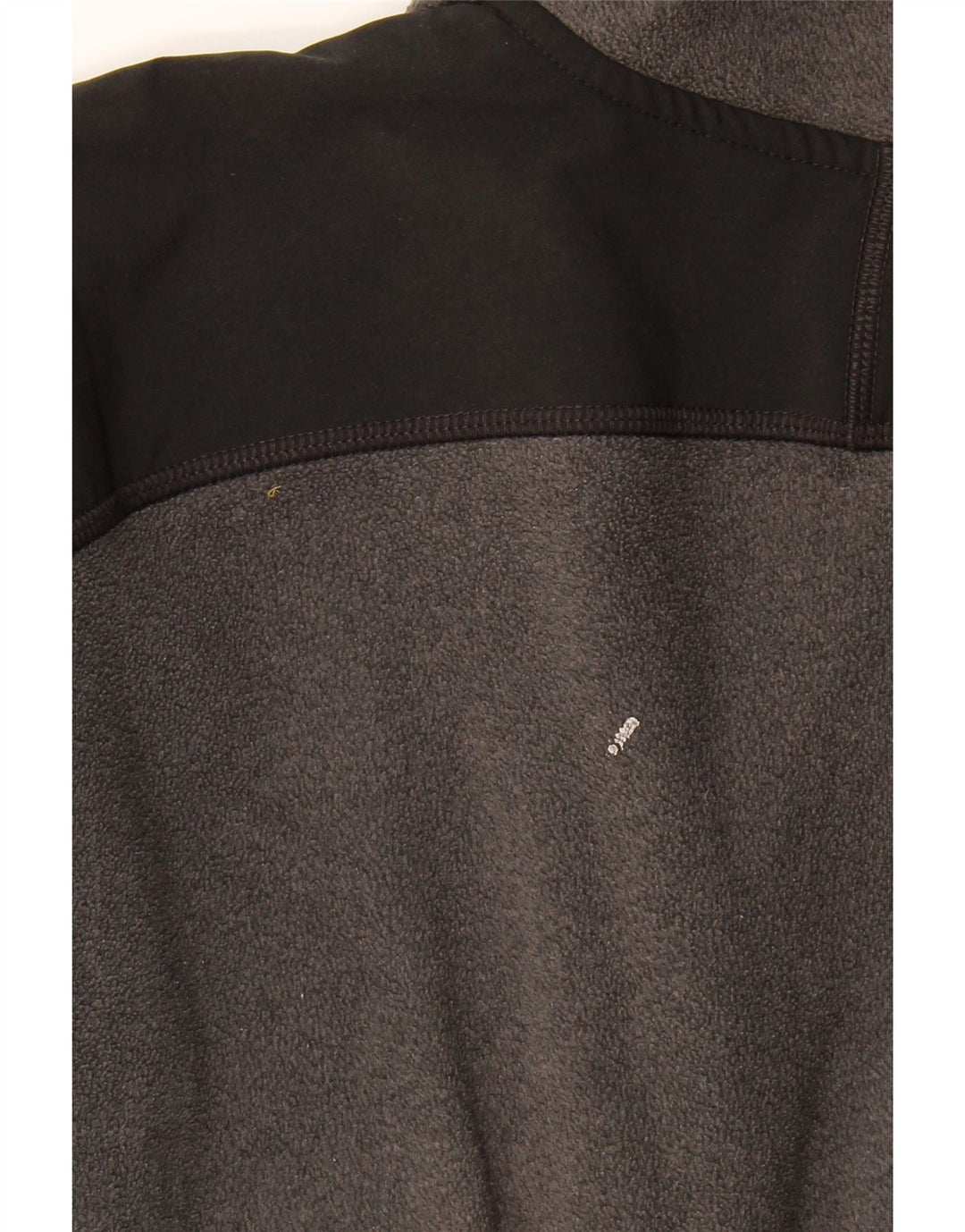 Męska kurtka polarowa The North Face UK 36, mała, szara, z blokami kolorów, z poliestru